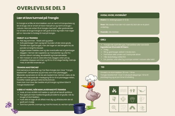 Overlevelse - del 3 - Tur mad på trangia